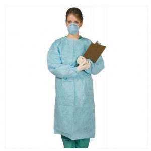 Defend Blue Disposable Gown